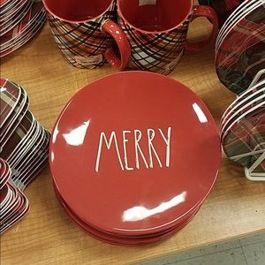 Rae Dunn Other - Rae Dunn merry plates Rae Dunn Other - Rae Dunn merry plates